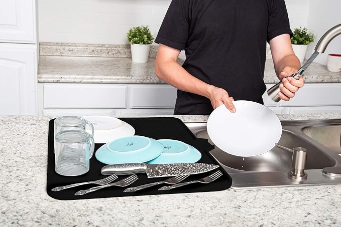 Luxet Silicone Dish Drying Mat - Image 7