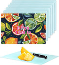 6Pcs Sublimation Cutting Board Blanks, 11x8 Inch Tempered Glass