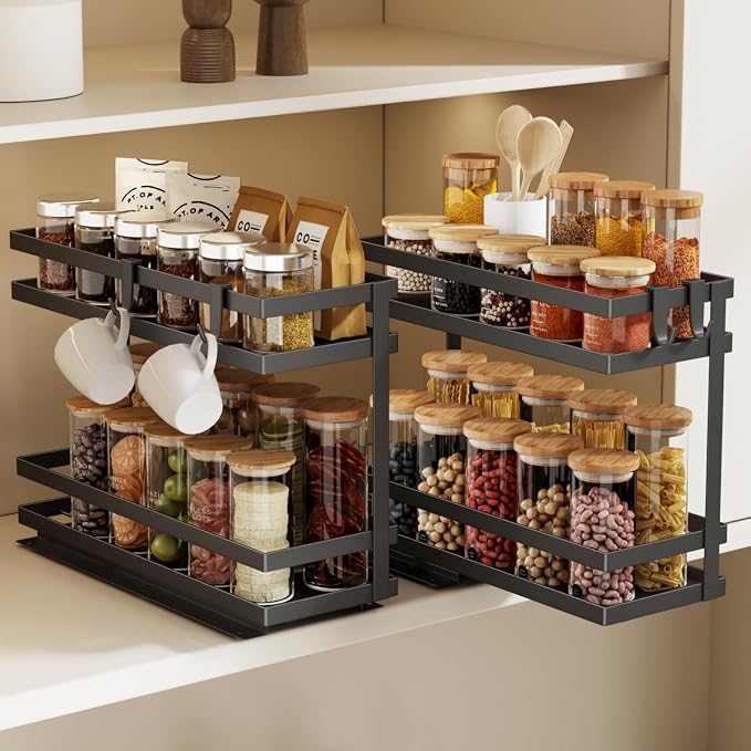 Magheo Pull Out Spice Rack Organizer by COMFORTYOURHOME