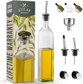 Zulay Olive Oil Dispenser For Kitchen, Glass Oil Container by ZulayKitchen