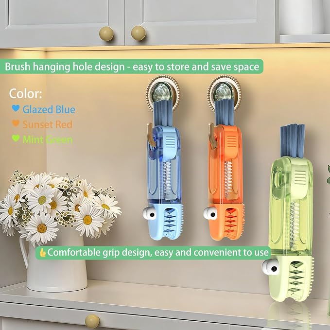 4 in 1 Cup Lid Cleaning Brush - Image 5