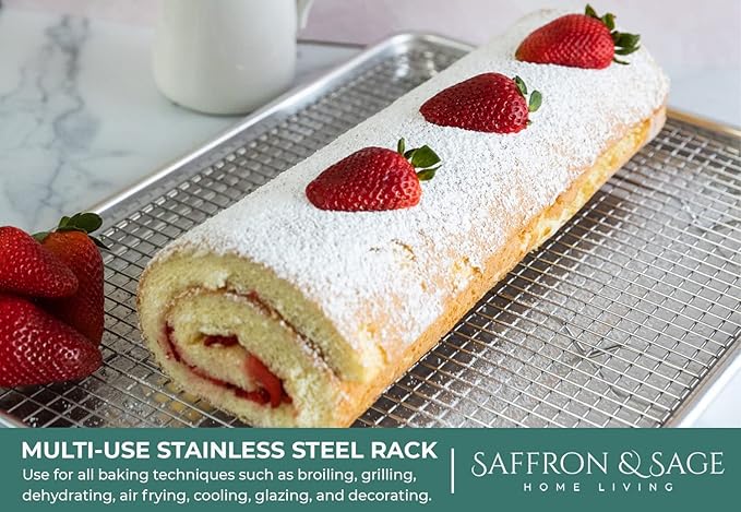 Commercial Quality Cookie Sheet and Rack - Image 5