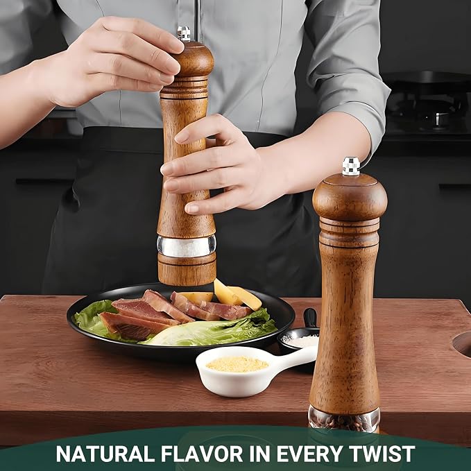 2-Piece Salt and Pepper Grinder Set - Image 7