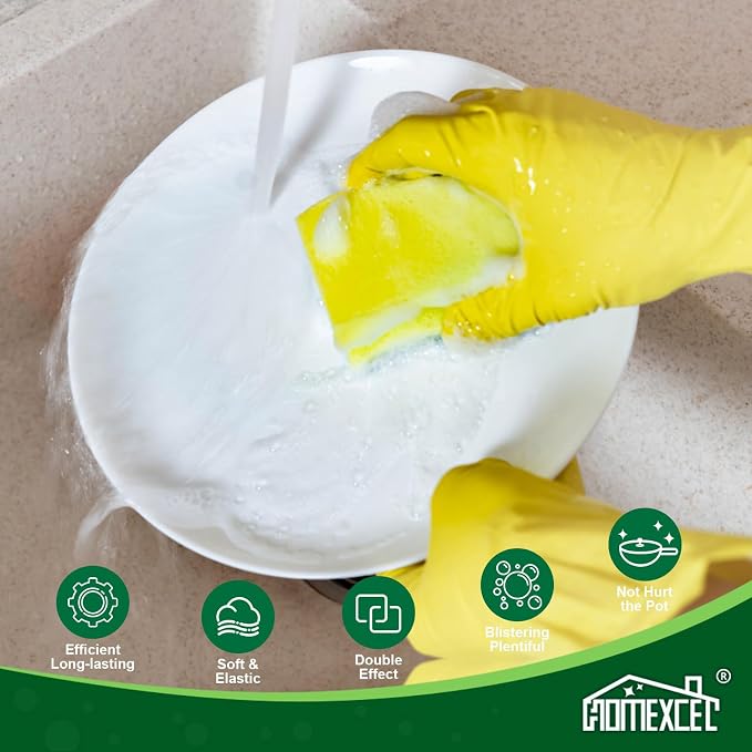 HOMEXCEL Sponges Kitchen 24pcs Heavy Duty - Image 3
