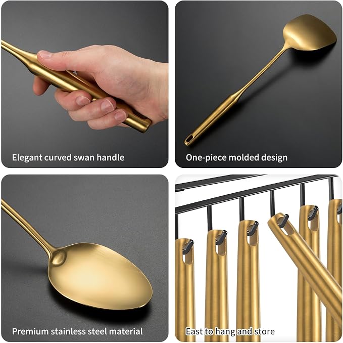 304 Stainless Steel Cooking Utensil, Kitchen Utensil - Image 6