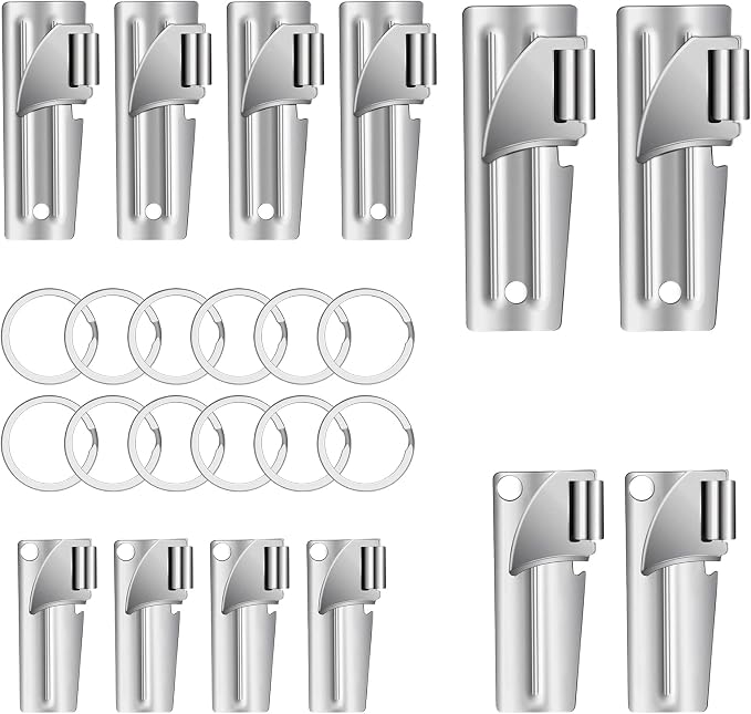 12 Pieces Military Style Can Openers by Anglecai