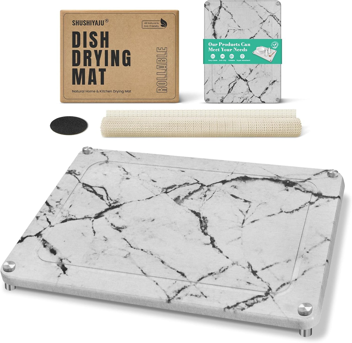 Kitchen Stone Dish Drying Mat, Stone Drying Mat For Kitchen Counter