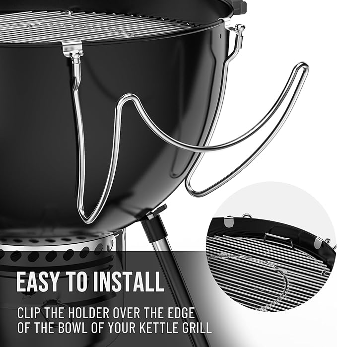 Charkettle Grill Lid Holder Compatible - Image 3