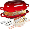 Enameled Cast Iron Sourdough Bread Oven, Dutch Oven, incl. Sourdough by UmiteChef