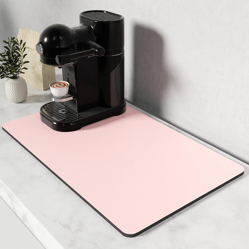 Rnivvi Coffee Mat, 12" x 19" Coffee Bar Mats for Espresso Machine