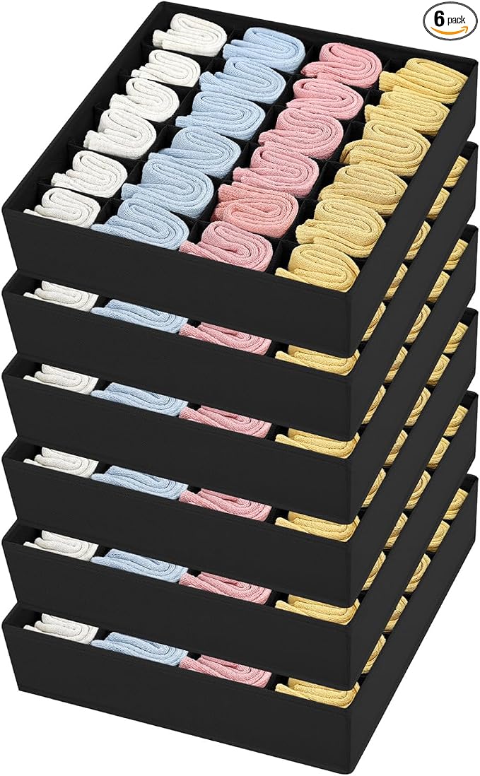 Joyoldelf Sock Organizer Drawer Organizer by APPRECIATELIFERELAXYOURSOUL