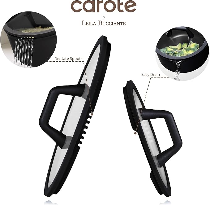 CAROTE 28PCS Pots and Pans Set, Nonstick Cookware Set Kitchen Non Stick - Image 5
