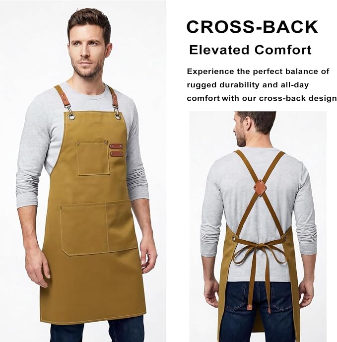 ZOMAO Chef Apron for Women Men - Image 3