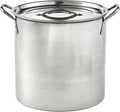 IMUSA 16Qt Stainless Steel Stock Pot by VisitIMUSA