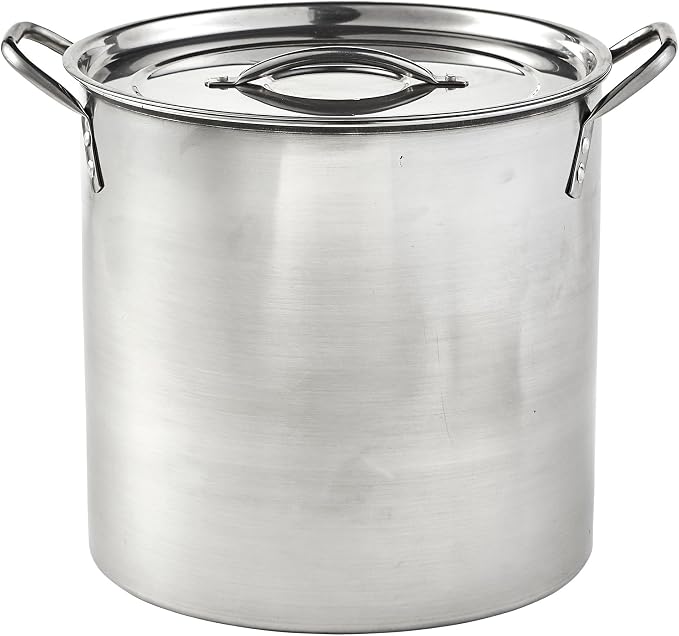 IMUSA 16Qt Stainless Steel Stock Pot by VisitIMUSA