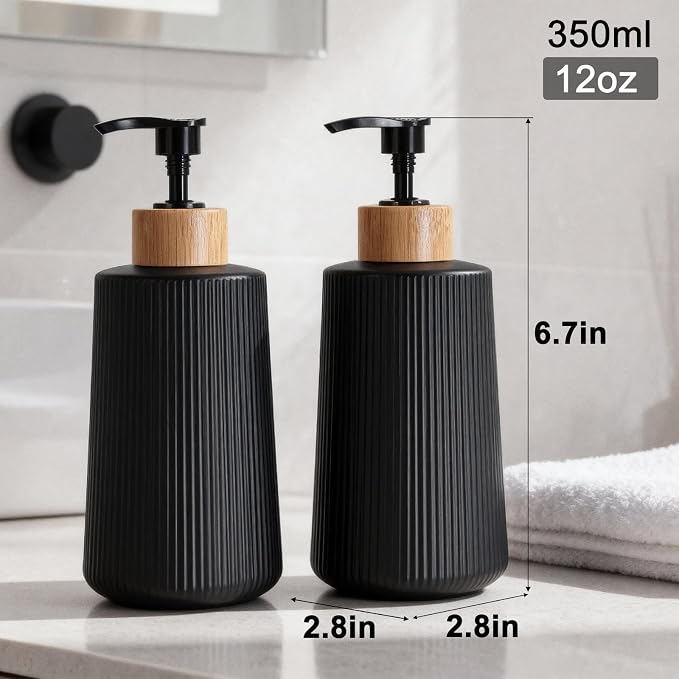 Glass Soap Dispenser, Thickened Glass Hand Soap Dispenser - Image 2