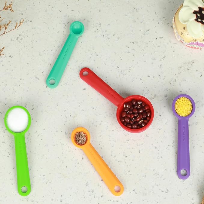 Silicone Measuring Spoons Set of 5 - Image 7