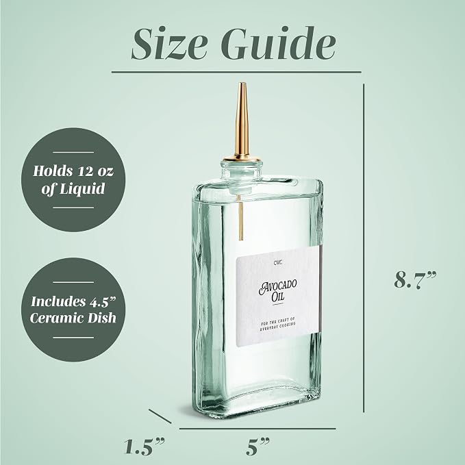 COOK WITH COLOR Olive Oil Dispenser Bottle - Image 5