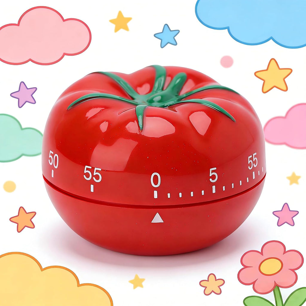 Cute Tomato Shape 360 Degree Rotating Kitchen Cooking Timer Kitchen