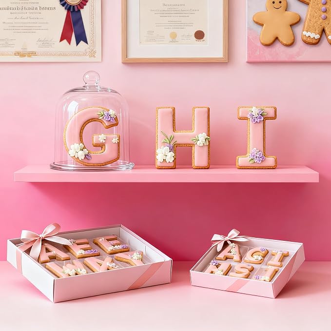 Letter Cookie Cutters Shapes Large 3 Inch - Image 5