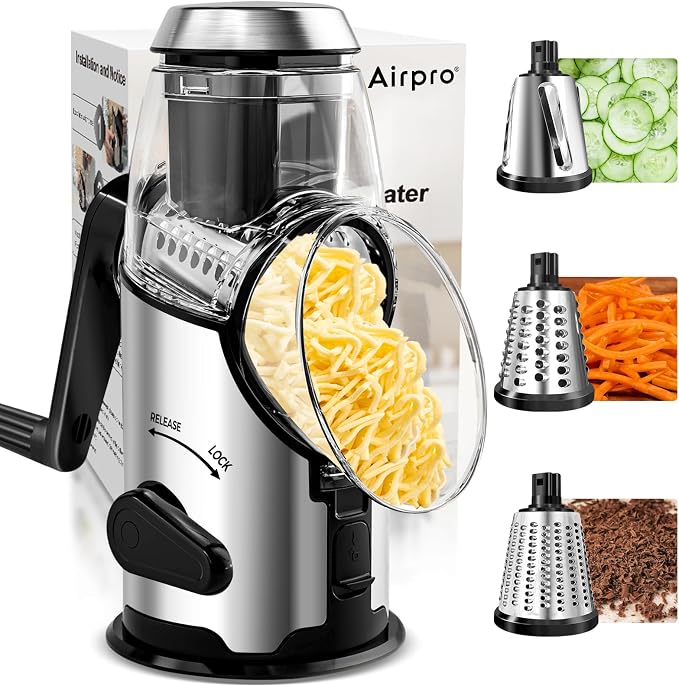 Airpro Rotary Cheese Grater by Airpro