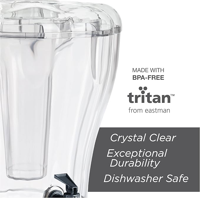Buddeez 3.5 Gallon Clear Drink Dispenser - Image 5