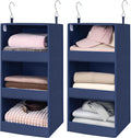 GRANNY SAYS 3-Shelf Closet Organizers and Storage, Foldable Hanging Closet by GRANNYSAYS