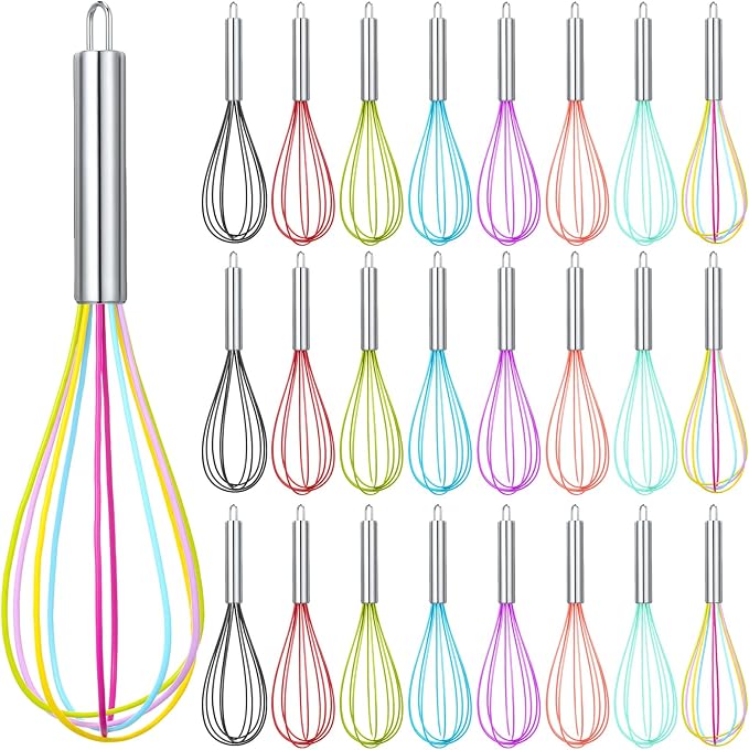 Domensi 24 Pcs 12 Inch Whisks Bulk by Domensi