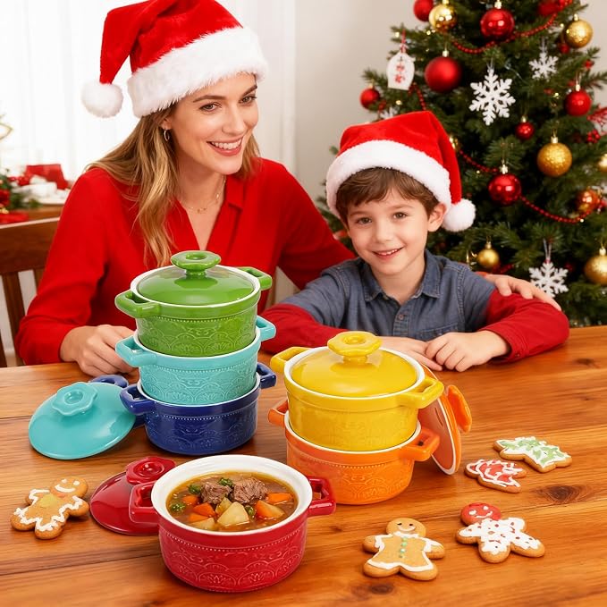 Hacaroa Set of 6 Mini Cocotte - Image 9