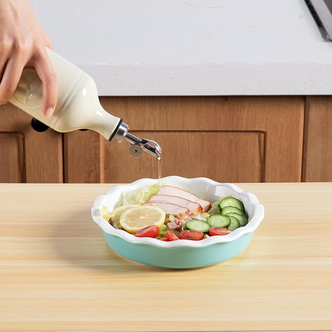 Sweejar 16 Oz Ceramic Olive Oil Dispenser Bottle, Oil Dispenser - Image 4