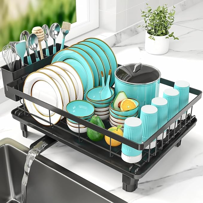 MERRYBOX Dish Drying Rack Space-Saving Dish Racks by MERRYBOX