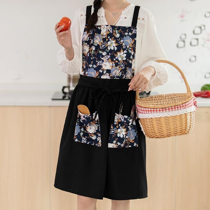 Pinknoke Vintage Pinafore Apron Dress - Image 4