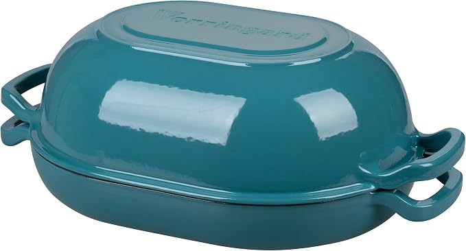 VORRINGARD Enameled Cast Iron Sourdough Bread Oven, Dutch Oven, Loaf Cast Iron - Image 6