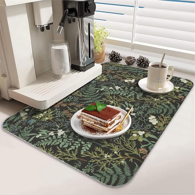 Dish Drying Mat for Kitchen Counter 2 Pack - Image 3
