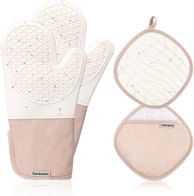 Oven Glove Cute, Cooking Mittens, Oven Mittens by Dorkuovahome