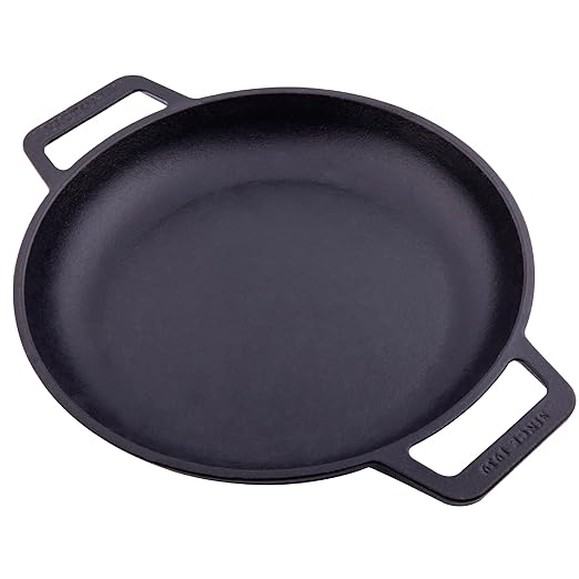 Victoria Cast Iron Round Skillet by VictoriaCastIron