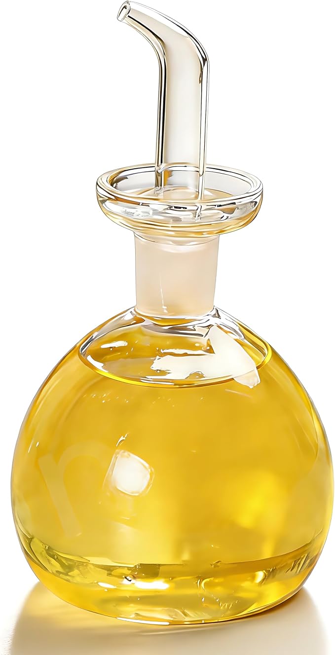 ELETON Cylindrical 28 oz Olive Oil Dispenser Bottle Glass by ELETON