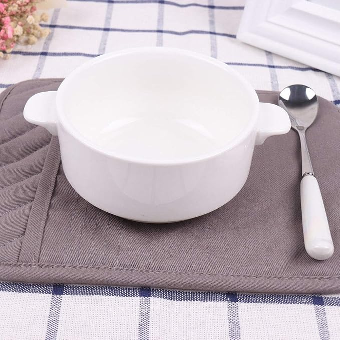 Anyi Pot Holders for Kitchen Heat Resistant, Cotton Hot Pads for Counter Table - Image 5