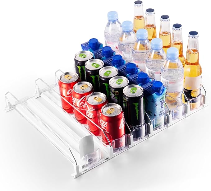 Coanto Drink Organizer for Fridge, Soda Can Dispenser for Refrigerator - Image 7