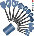 Coukre Silicone Kitchen Cooking Utensils Set by Coukre