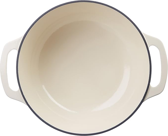 Amazon Basics Enameled Cast Iron Dutch Oven Pot - Image 3