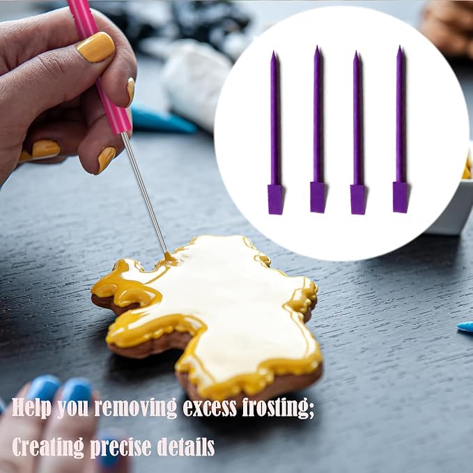 Cookie Scribes, Cookie Scraper Set of 6 Tool - Image 3