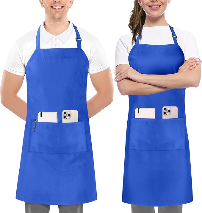 Utopia Kitchen 2 Pack Bib Apron, Adjustable by UTOPIAKITCHEN