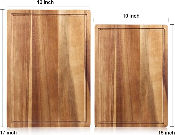 Solid Acacia Wood Cutting Boards - Image 7