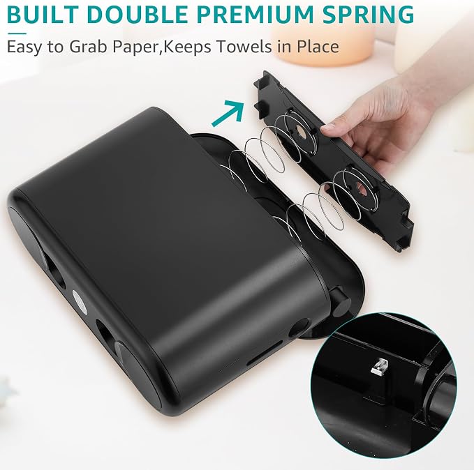 Paper Towel Holder Countertop, Commercial Paper Towel Dispenser, Hand Towel - Image 2