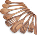 Wooden Cooking Utensils Set, Slotted Spoon, Handmade Modern Kitchen Utensils by WoodenKitchenUtensilsSet