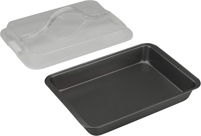 GoodCook Everyday Nonstick Steel Bake-N-Take Oblong Pan, 9 x 13 Inch - Image 5