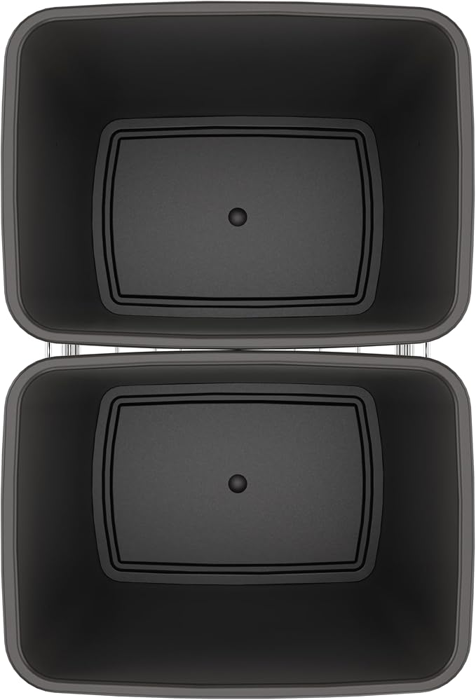Rev-A-Shelf RV-18KD-13C-S Double Pullout Trash Can - Image 8