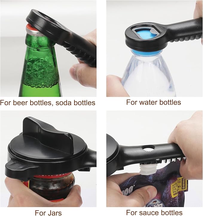 Jar Opener for Seniors, 4-in-1 Adjustable Lid Opener - Image 3
