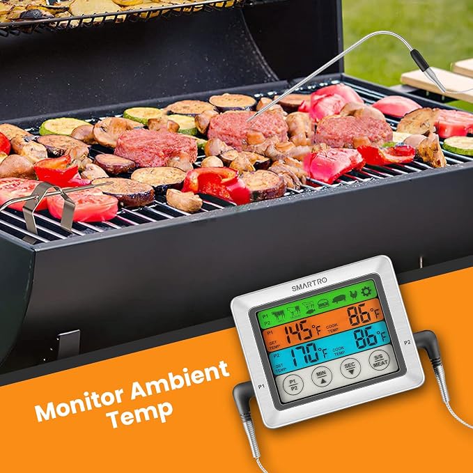 SMARTRO ST54 Dual Probe Digital Meat Thermometer - Image 3